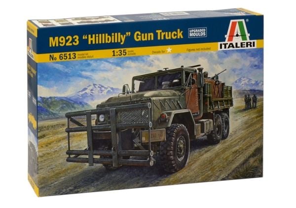 Italeri M923, Militär lastbilsmodell, Monteringssats, 1:35, M923, Alla kön, Plast