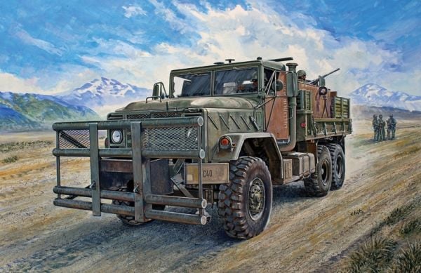 Italeri M923, Militär lastbilsmodell, Monteringssats, 1:35, M923, Alla kön, Plast