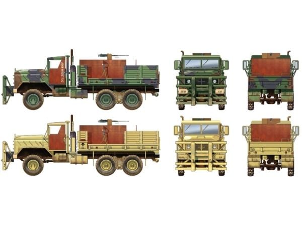 Italeri M923, Militär lastbilsmodell, Monteringssats, 1:35, M923, Alla kön, Plast