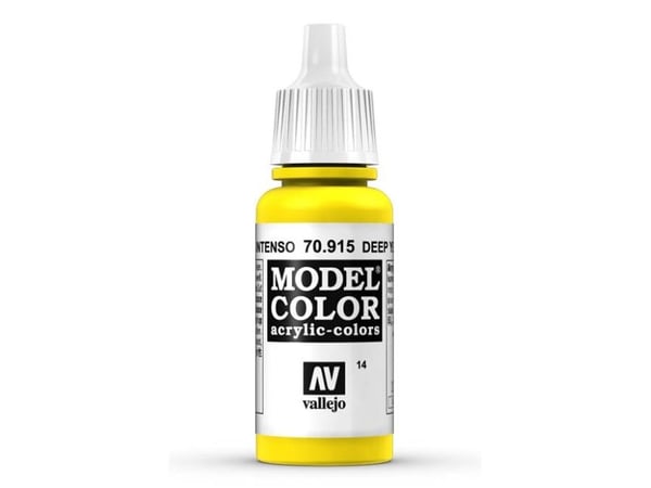 Vallejo 70.915, 17 ml, Keltainen, Matta, Pullo