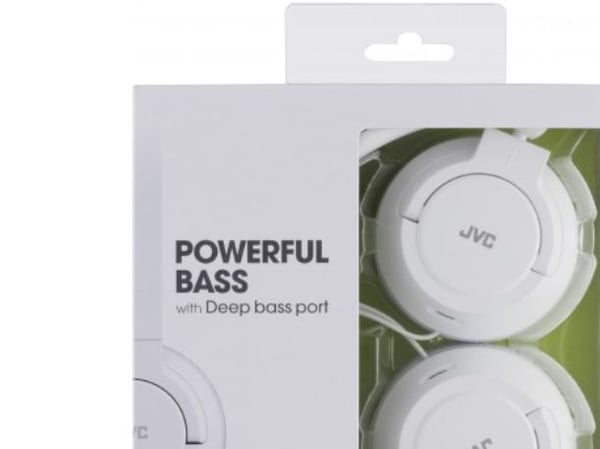 JVC HA-S180-W-E, Langallinen, 10 - 22000 Hz, Musiikki, 108 g, Kuulokkeet, Valkoinen