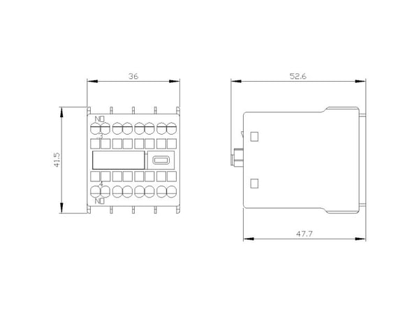 Siemens 3RH2911-2HA10 extrabrytare 1 st