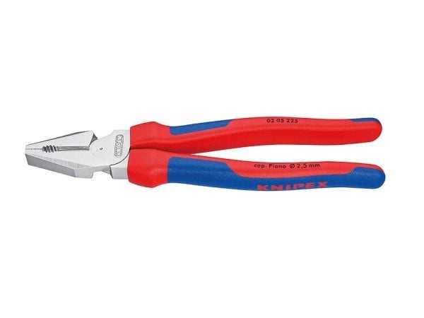 Knipex 02 05 225, Terästä, Sininen, Punainen, 22,5 cm, 400 g