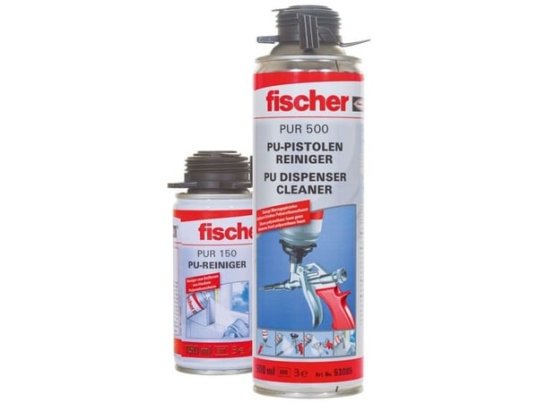 Fischer PUR 500, 500 ml, Egnet for innendørs bruk, Egnet for utendørs bruk, 1 stykker