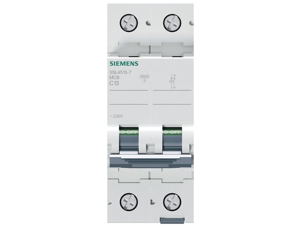 Automatsäkring C 13A 1P+N 10kA 5SL4513-7