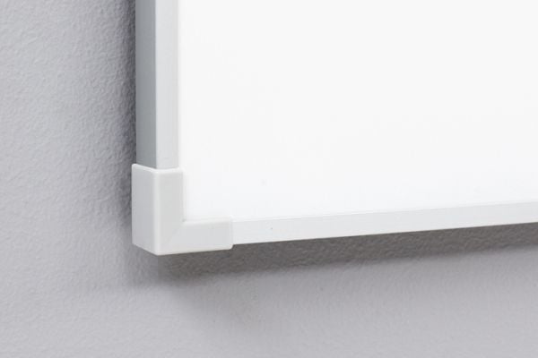 Lintex Boarder - Whiteboard - veggmonterbar - 1505 x 1205 mm - keramikkstål - magnetisk - aluminiumramme med grå hjørner