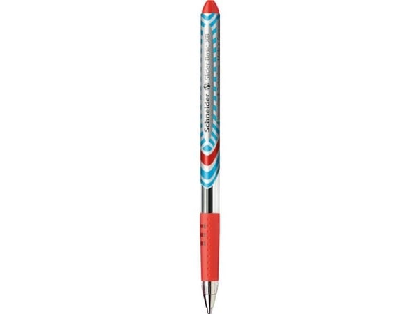 Schneider Slider - Kulepenn - rød - 1.4 mm - ekstra bred