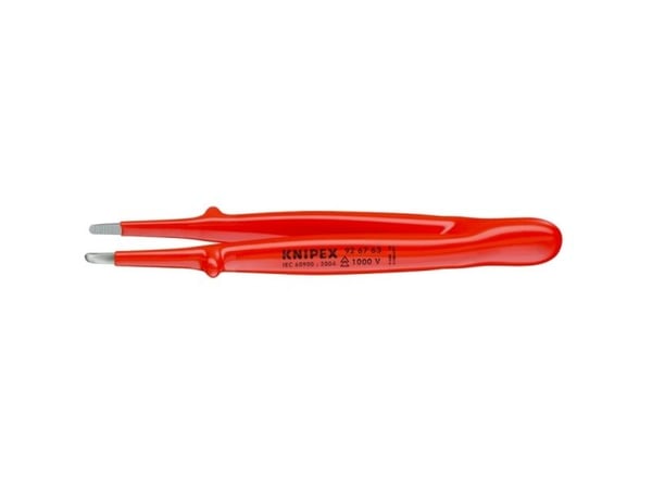 Knipex 92 67 63, Rustfritt stål, Rød, Flat, Rett, 43 g, 18 mm