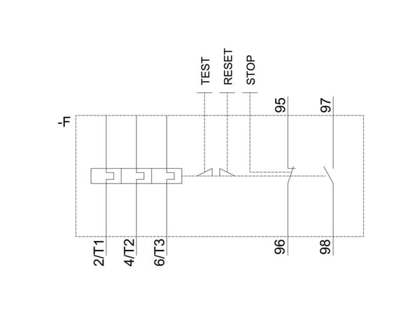 Siemens 3RU2126-4FB0 Ylikuormitusrele 690 V/AC 1 x kosketin, 1 x katkaisukosketin 1 kpl 1 kappaletta