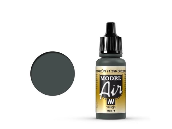 Vallejo 71.256, Vihreä, Akryylimaali, Nestemäinen, 17 ml, 1 kpl |
