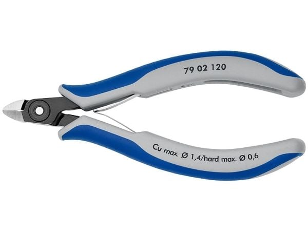 KNIPEX precisions-elektronik-avbitartång, mini-huvud