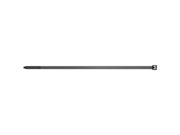 Fischer 69367, Nylon, Svart, -10 - 85 ° C, 250 mm, 4,8 mm, 100 styck