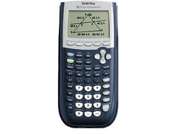 Texas Instruments TI-84 Plus, Lomme, Graftegning, USB-port, Blå, Sølv