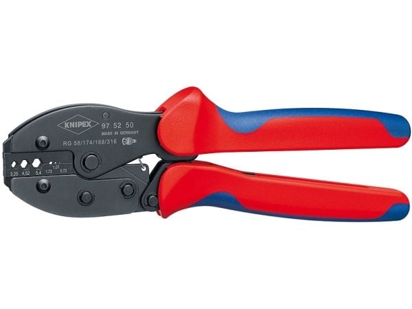 Knipex 97 52 50, Terästä, Sininen, Punainen, 220 mm, 498 g