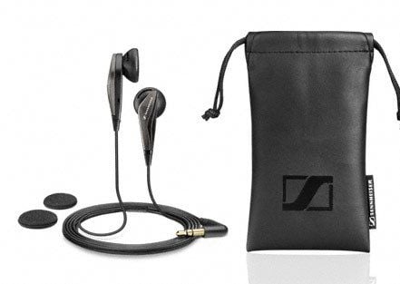 Sennheiser MX 375, Hörlurar, I öra, Musik, Svart, 1,2 m, Kabel