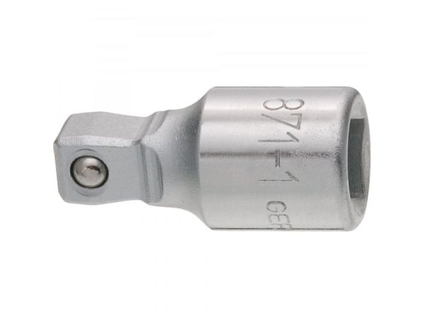 HAZET 871-1, Pistorasia, 1/4", Metrinen/brittiläinen, 1 pää(t), 6.3 mm, 2,5 cm
