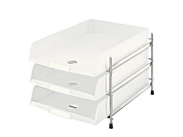 Esselte - Brevfack - 3 utrymmen - för C4 (229 x 324 mm) - vit (paket om 3)