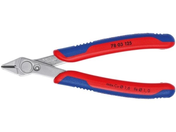 Knipex Electronic Super-Knips 78 03 125 - Kaapelileikkuri - 12,5 cm