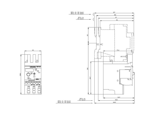 Siemens ylikuormitusrele 1 kpl 3RB3026-2SE0 (3RB30262SE0)