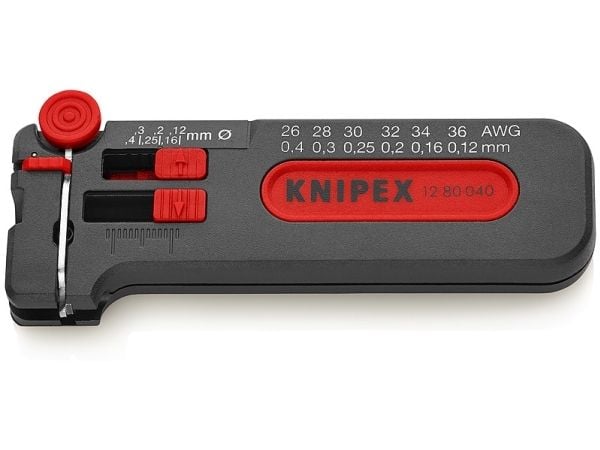 Knipex 12 80 040 SB, 35 g, Svart, Röd