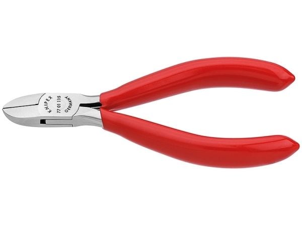 Knipex 77 01 115, Avbitartång, 1,1 cm, 1,3 cm, 7 mm, 1,6 mm, Stål