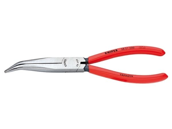 Knipex 38 21 200, 2,5 mm, 7,3 cm, Terästä, Muovi, Punainen, 200 mm