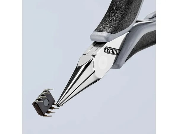 Knipex KP-3522115ESD, 1,1 cm, 2,25 cm, 7 mm, Kromvanadinstål, Plast, Svart, Grå