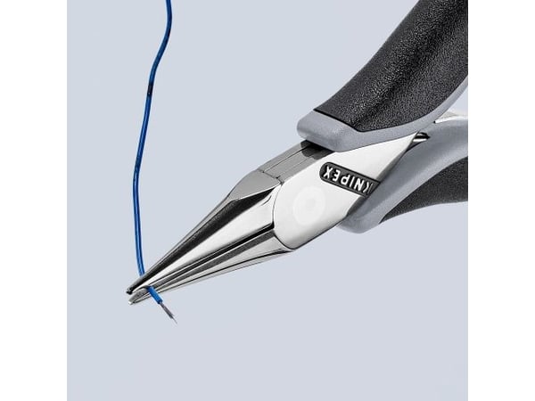 Knipex KP-3522115ESD, 1,1 cm, 2,25 cm, 7 mm, Kromvanadinstål, Plast, Svart, Grå