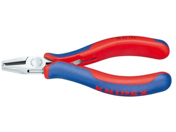 Knipex 36 32 125, 4 mm, 1,8 cm, Stål, Blå, Rød, 125 mm, 108 g