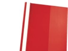 Esselte Vivida - Rapportfil - for A4 (210 x 297 mm) - kapasitet: 160 ark - livlig rød