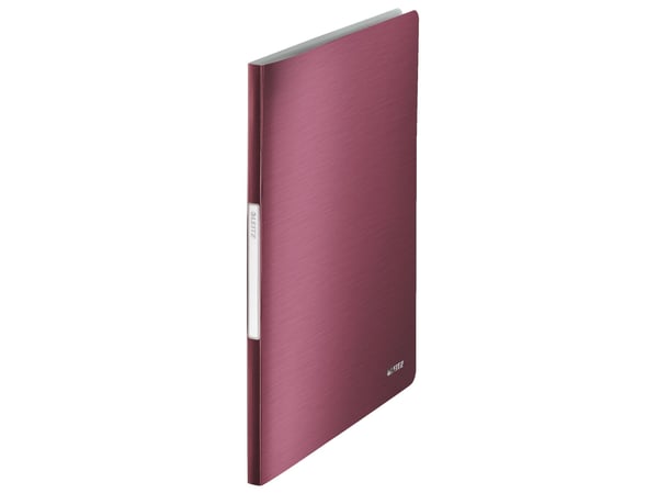 Leitz Style - Displaybok - 20 rom - for A4 (210 x 297 mm) - kapasitet: 40 ark - rubinrød