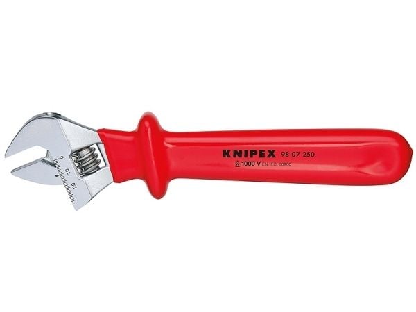 Knipex 98 07 250, 260 mm, Ställbar skiftnyckel