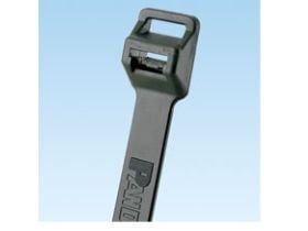 Panduit Cable Tie, 22.2"L (564mm), Extra-Heavy, Weather Resistant, Black, 100pc, Nylon, Svart, 564 mm