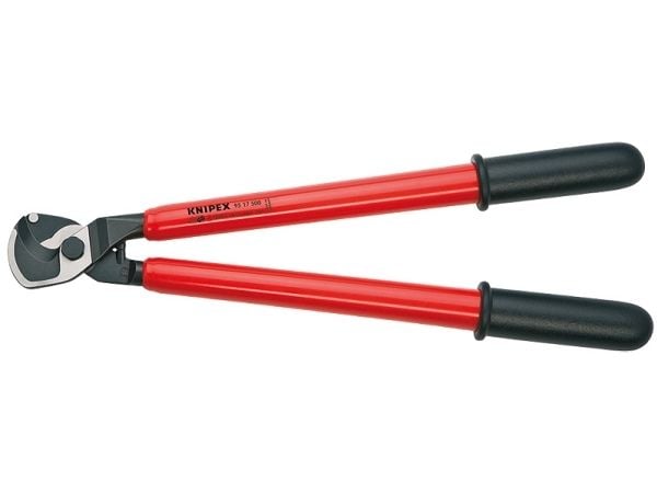 Knipex 95 17 500, Sivuleikkurit, 2,7 cm, Alumiini, Terästä, Alumiini, Musta, Punainen, 500 mm