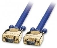 Lindy Premium Gold VGA 50.0m, 50 m, VGA (D-Sub), VGA (D-Sub), Blå, Hane/Hane Lindy Premium Gold VGA 50.0m, 50 m, VGA (D-Sub), VGA (D-Sub), Blå, Hane/Hane