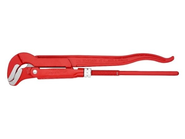 Knipex 83 30 015, Rød, Rustfritt stål, Svensk rørtang, Rød, 6 cm, Kromvanadiumstål, Kromvanadiumstål