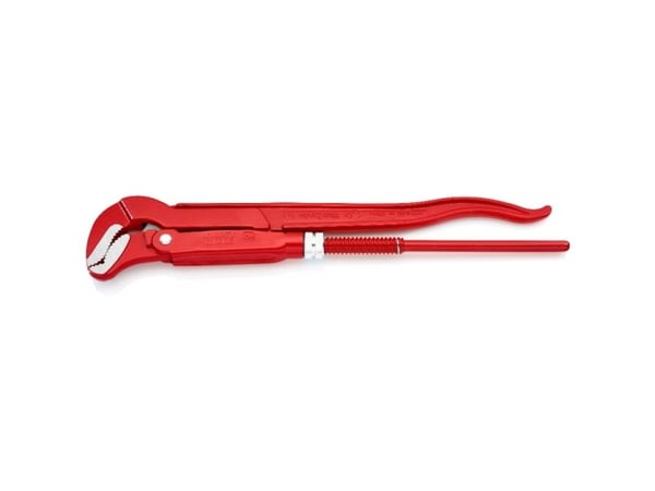 Knipex 83 30 015, Rød, Rustfritt stål, Svensk rørtang, Rød, 6 cm, Kromvanadiumstål, Kromvanadiumstål