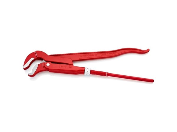 Knipex 83 30 015, Rød, Rustfritt stål, Svensk rørtang, Rød, 6 cm, Kromvanadiumstål, Kromvanadiumstål