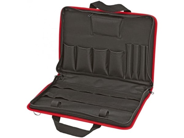 Knipex 00 21 11 LE, Svart, Röd, Polyester, 8 fickor, 410 mm, 290 mm, 60 mm