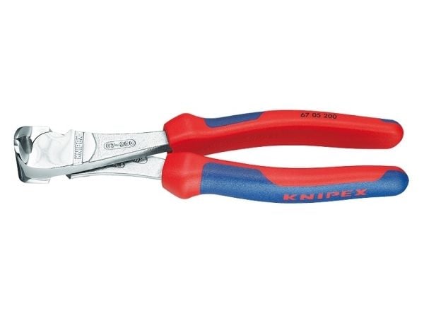 Knipex 67 05 160, Avnypa, Stål, Blå, Röd, 160 mm, 266 g