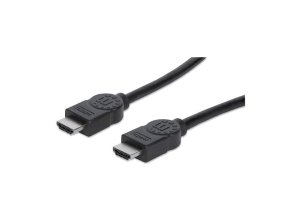 Manhattan HDMI, 10 m, HDMI Type A (Standard), HDMI Type A (Standard), 3D, 10,2 Gbit/sek., Svart
