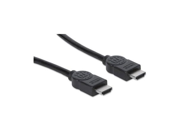 Manhattan HDMI, 10 m, HDMI Type A (Standard), HDMI Type A (Standard), 3D, 10,2 Gbit/sek., Svart