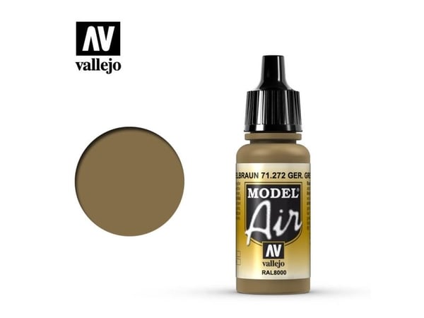 Vallejo 71.272, 17 ml, Ruskea, Matta, Pullo