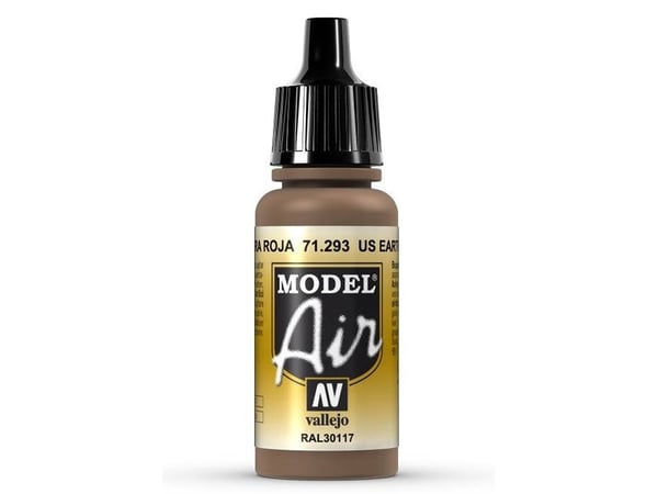 Vallejo 71.293, 17 ml, Ruskea, Matta, Pullo