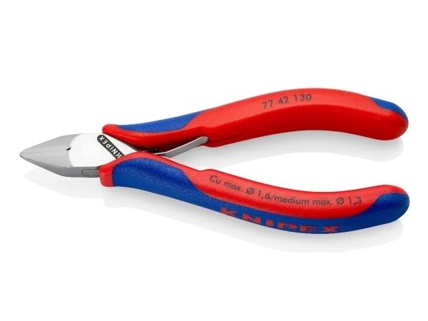 Knipex 77 42 130, Avbitartång, 1,5 cm, 1,8 cm, 9,5 mm, 1,6 mm, Stål
