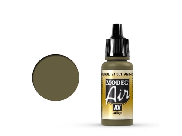 Vallejo 71.301, Vihreä, Akryylimaali, Nestemäinen, 17 ml, 1 kpl |