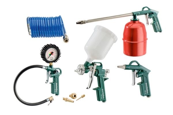 Metabo LPZ 7 SET - Air tool set - 7 deler