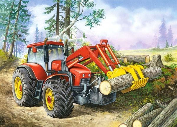 Castorland Forest Site 60 pcs, 60 stykker, Tegneserier, 5 år