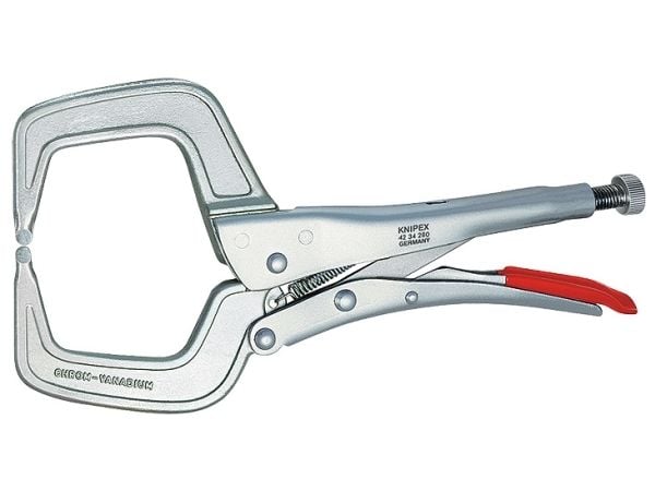 Knipex 42 34 280, Lukkopihdit, Kromivanadiini-teräs, Terästä, Terästä, 280 mm, 692 g