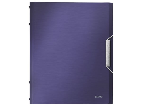 Leitz Esijärjestin Style PP 12 jak., A4, Polypropeeni (PP), Sininen, Muotokuva, 200 arkkia, 80 g/m²